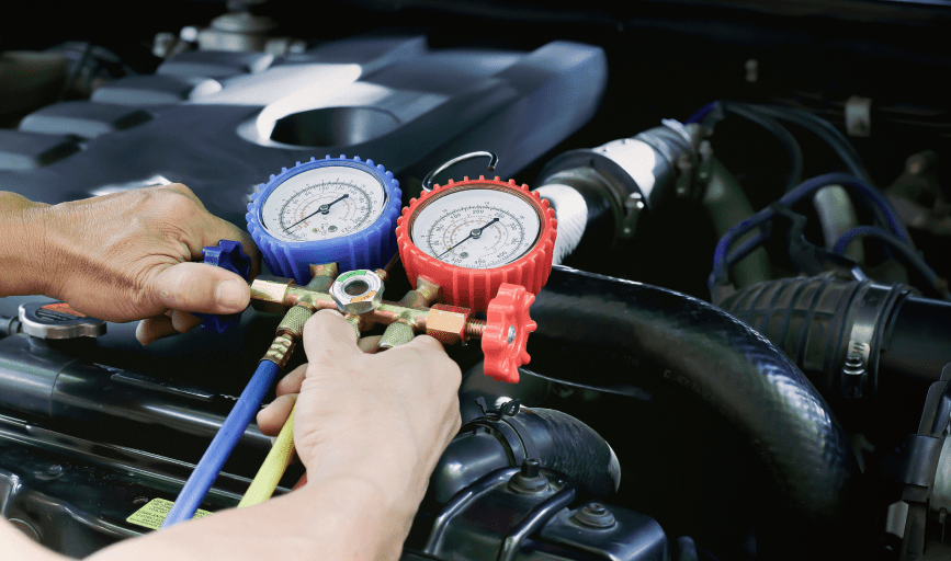 Automotive AC Installation